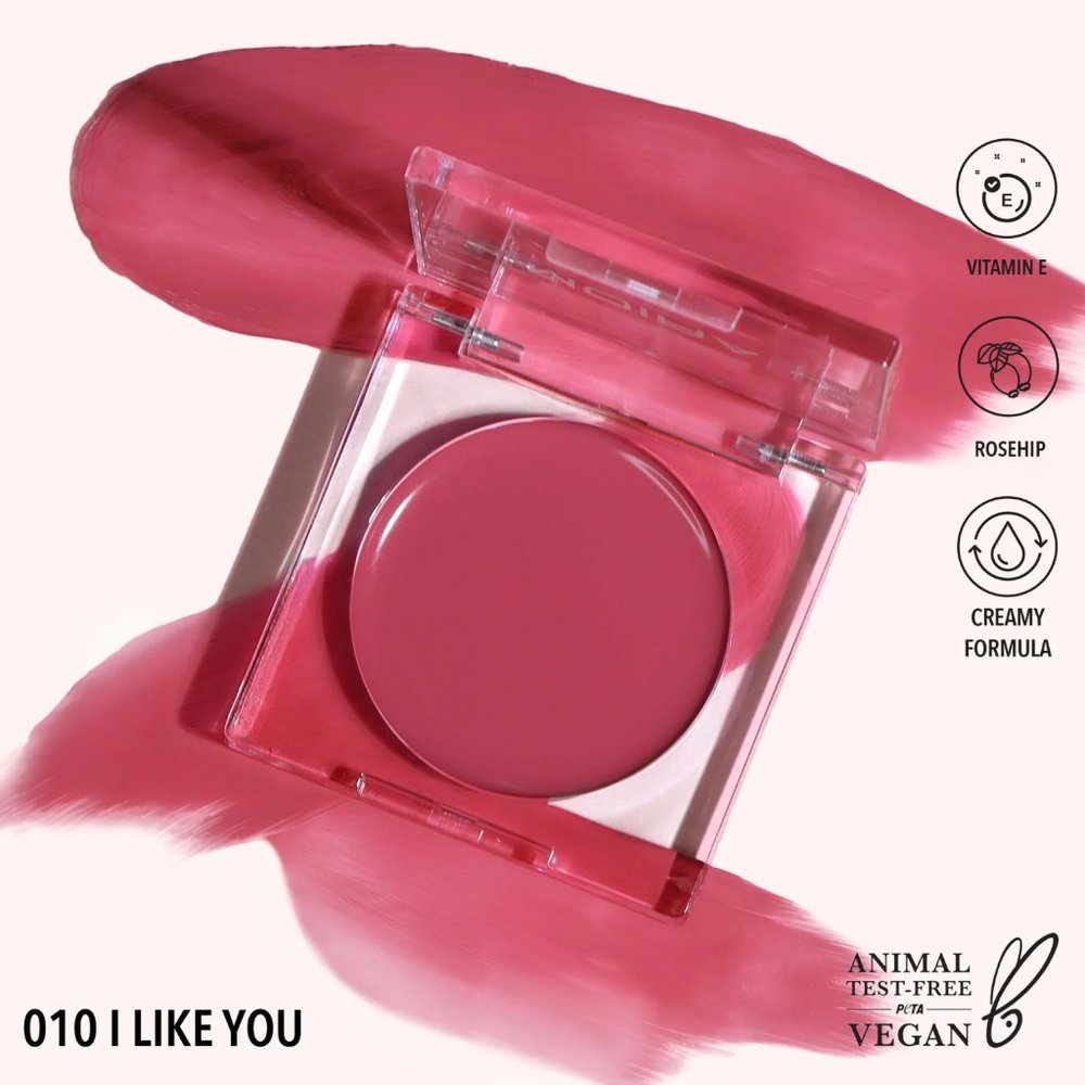 Moira Loveheat Cream Blush (I Like You - Raspberry)